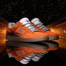 STAR WARS X DC SHOES MANTECA 4 LUKE SKYWALKER ORANGE SIZE US 12 BRAND NEW!!!