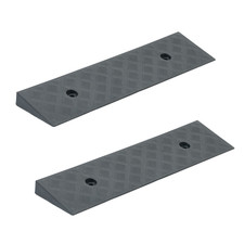2x Bordsteinrampe Auffahrrampe Auffahrhilfe Rollstuhlrampe Plastikrampe Rampe