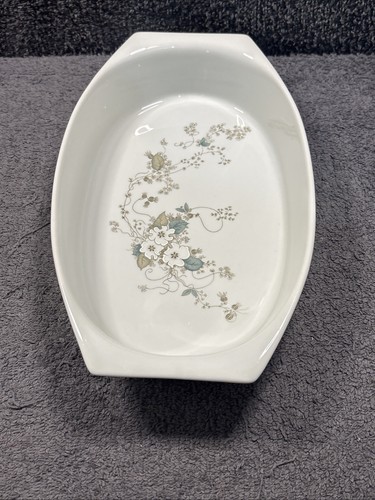 3 x Porcelana Real Brasil 'White Blossom' ovale Servierschale 24 - 28,5 - 32,5 cm - Bild 11 von 23