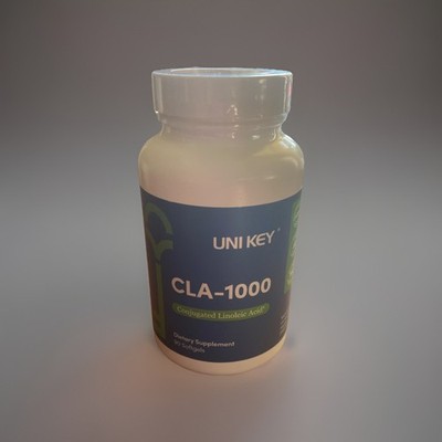 Uni Key Health CLA-1000 Conjugated Linoleic Acid -  Supports Healthy Weight