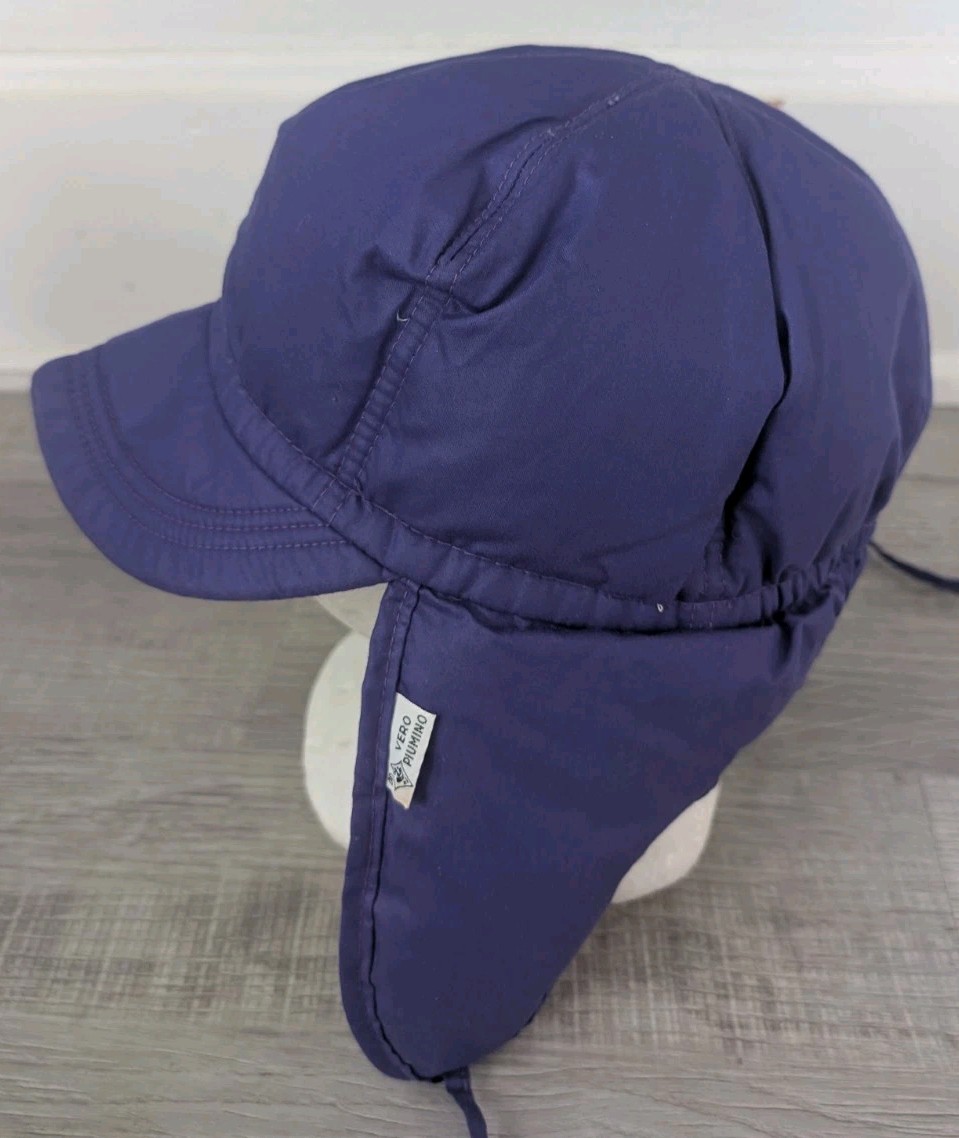 Vintage Conte of Florence Ski Down Hat w/ Ear Flaps Vero 