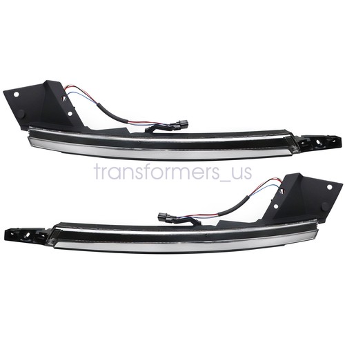 DRL LED Left & Right For Hyundai Sonata 2020-2022 Daytime Running Lights Pair - Picture 5 of 7