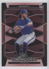 2020 Panini Chronicles Obsidian Electric Etch Red 20/25 Bo Bichette #17 0xz8