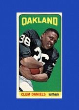 1965 Topps Set-Break #136 Clem Daniels EX-EXMINT *GMCARDS*