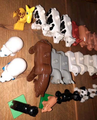 23 LEGO DUPLO TIERE Tier SAMMLUNG / KONVOLUT Schwein, Pferd, Giraffe, Schaf - Bild 2 von 6