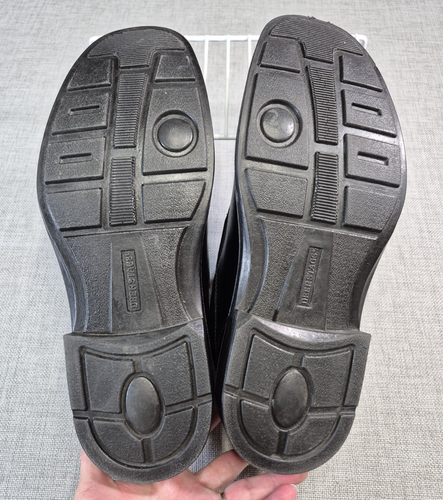 Deer Stags Greenpoint 902 Collection schwarze elegante Slipper Herrenschuhe 13W - Bild 4 von 12