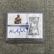 Alex English 2022-23 National Treasures  /99 National Archives Ink Auto