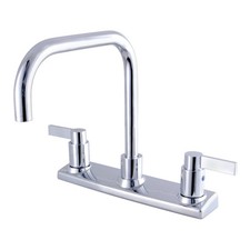 Kingston Brass FB214.NDL NuvoFusion 1.8 GPM Standard Kitchen - Chrome