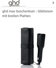 ghd Max Breitplatten-Haarglätter  Styler in Schwarz - Größere Platten 