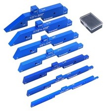 Router Table Set Up Bars, 7PCS Aluminum Precision Block Height Gauge Set for