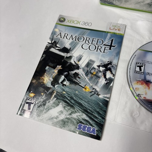 Armored Core 4 Xbox 360 Cib completo testato e funzionante - Foto 2 di 7