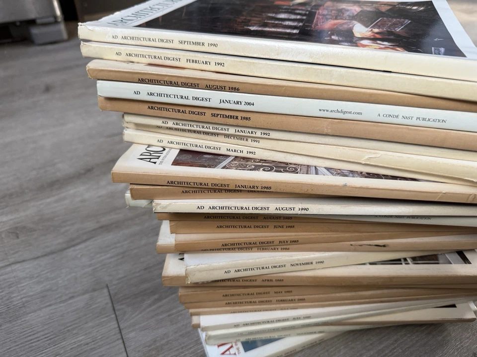 Vintage Architectural Digest Magazine Collection - Image 2 of 3