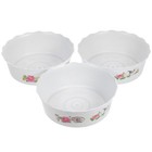 3 Pcs Water Lily Pot Terrarium Bowl Lotus Bowls for Plant Planter
