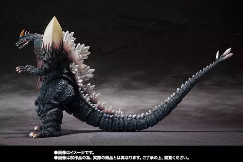 SHMonsterArts Space Godzilla & Little Godzilla versión color especial Tamashii Web - Imagen 3 de 5