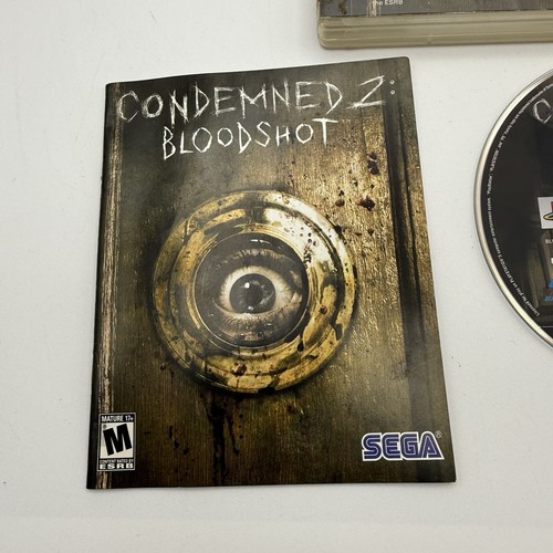 Condemned 2: Bloodshot (Sony PlayStation 3, 2008) PS3 Complete CIB - Picture 2 of 6