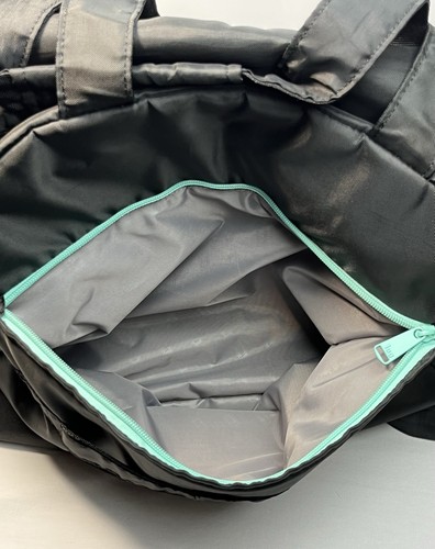 LUG BOXER Tasche schwarz mint gelb sportlich Wochenende Sporttasche Overnighter - Bild 15 von 22