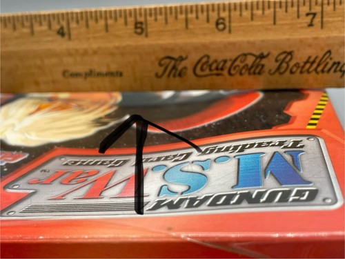 Gundam M.S. War TCG: Oz Corps Starter Set Sealed Some Box Damage Read - Bild 16 von 16