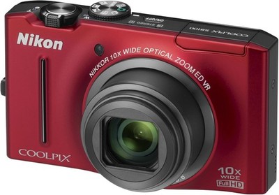 Nikon COOLPIX S8100 Digital Camera 12.1MP 10x Optical Zoom with