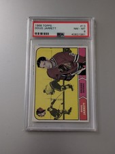 1968 DOUG JARRETT TOPPS #13 BLACKHAWKS PSA 8