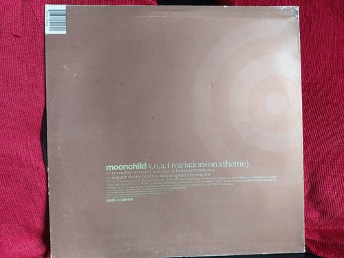 Moonchild – V.O.A.T (Variations On A Theme) Vinyl 12" Single 33RPM 1997 - Bild 2 von 4