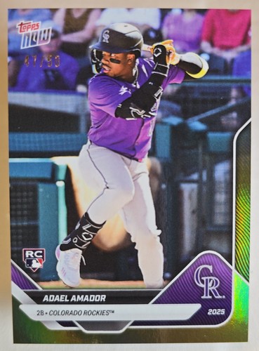 2025 Topps Now OD-266 Adael Amador