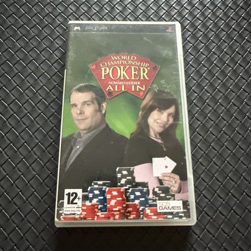 World Championship Poker Featuring Howard Lederer All In - Sony PSP Complet FR - Imagen 1 de 3
