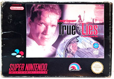 True Lies / Super Nintendo SNES / PAL Version 1995 / With OVP & CIB / Action