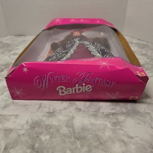 Barbie Vintage Doll Mattel 1996 Winter Fantasy Special Edition #17666 NRFB F02 - Picture 13 of 21
