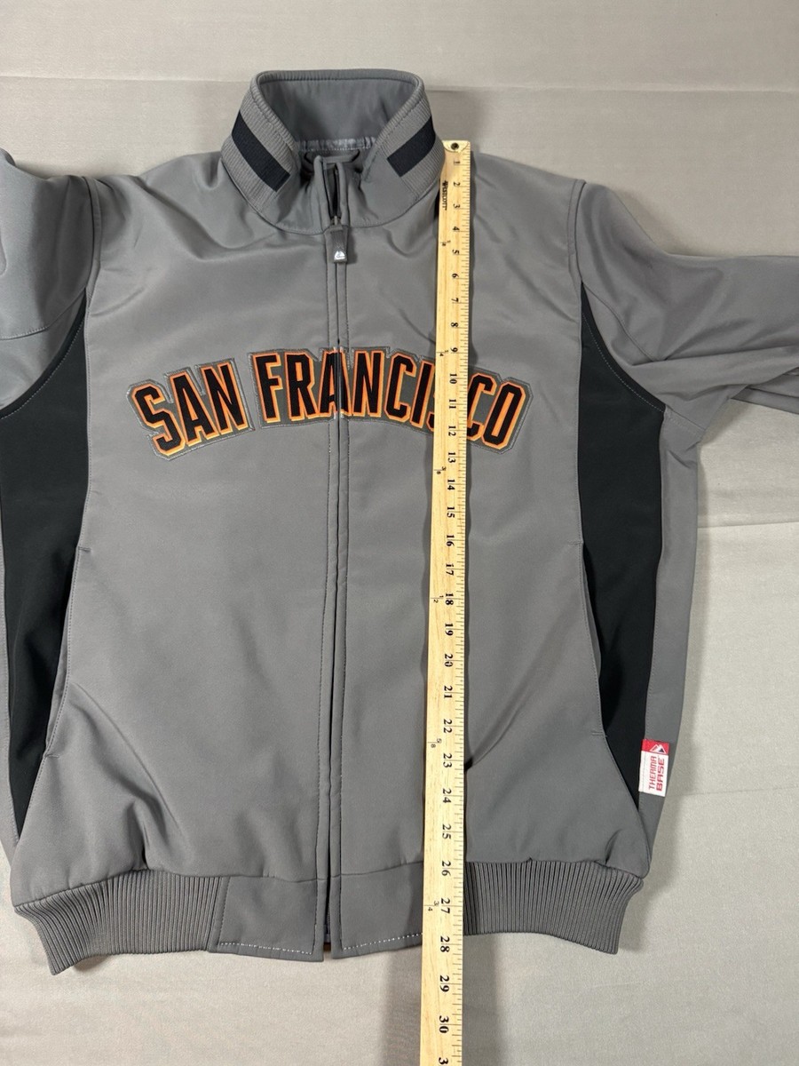 San Francisco Giants Majestic Authentic MLB Therma Base Gray