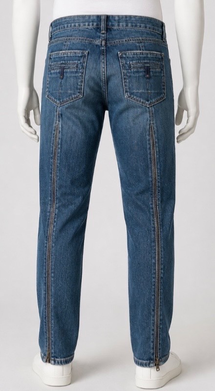 Twenty8Twelve by S. Miller Bolen Distressed Straight Jeans W30 L34 NWT Zipper