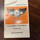 What Fits What on Harley Davidson Motorcycles, 1936 1980 Fifth Edition