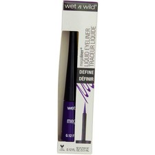 5 Pack Wet n Wild MegaLiner Liquid Eyeliner, Electric Purple 874a, 0.12 fl oz