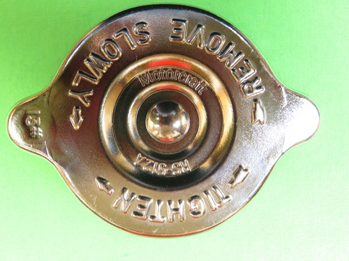72 73 Mustang Torino Maverick Bronco Cougar Radiator Cap Chrome RS-512-A - Picture 4 of 9