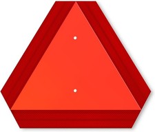 Slow Moving Vehicle Sign, Rust Free Aluminum Slow Moving Vehicle Triangle Signs,