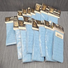 Lot of 15 x Brine Lacrosse Hard Mesh Pieces Carolina Blue New