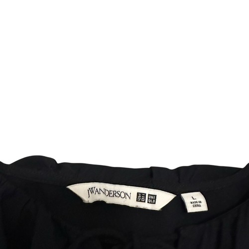 UNIQLO JW ANDERSON Ruffle Neck 3/4 Sleeve Blouse Size L - Picture 2 of 9
