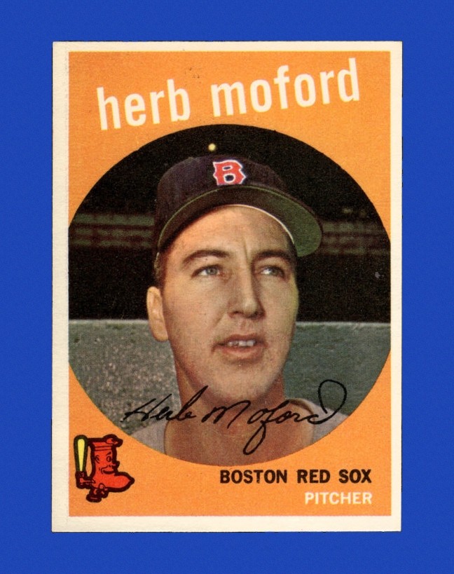 1959 Topps Set-Break # 91 Herb Moford NR-MINT *GMCARDS*