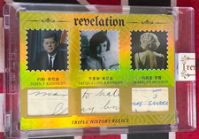 John F.Kennedy Jacqueline Kennedy 2025 Eternal 10/10 Triple Patch Gold History