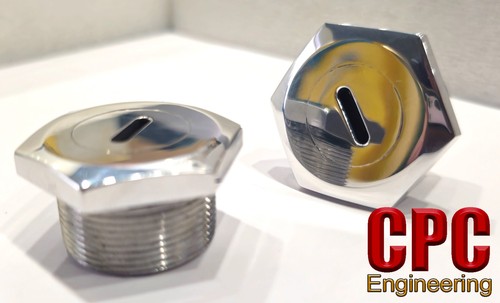 Norton 06-7682 Aluminium Norton Roadholder Fork Stanchion Top Nuts CPC Specials - Picture 3 of 3