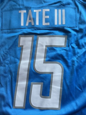 NIKE NFL DETROIT LIONS 15 TATE Ⅲ Jersey Nike On Field Golden Tate III #15 Detroit Lions NFL Jersey