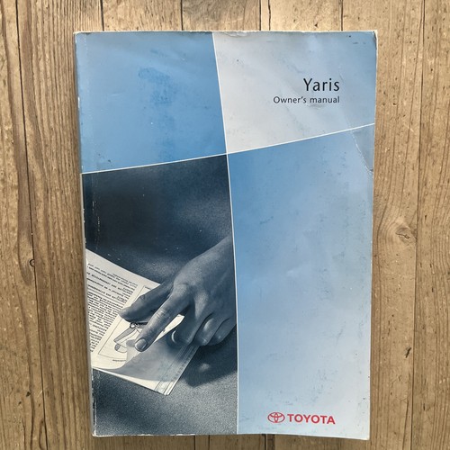 1999-2005 TOYOTA YARIS OWNERS MANUAL HANDBOOK & WALLET Print 2004 Ref19064 - Picture 9 of 24