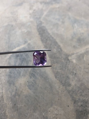 natural amethyst Purple color 5.80 carat loose gemstone for jewellery - Picture 3 of 9