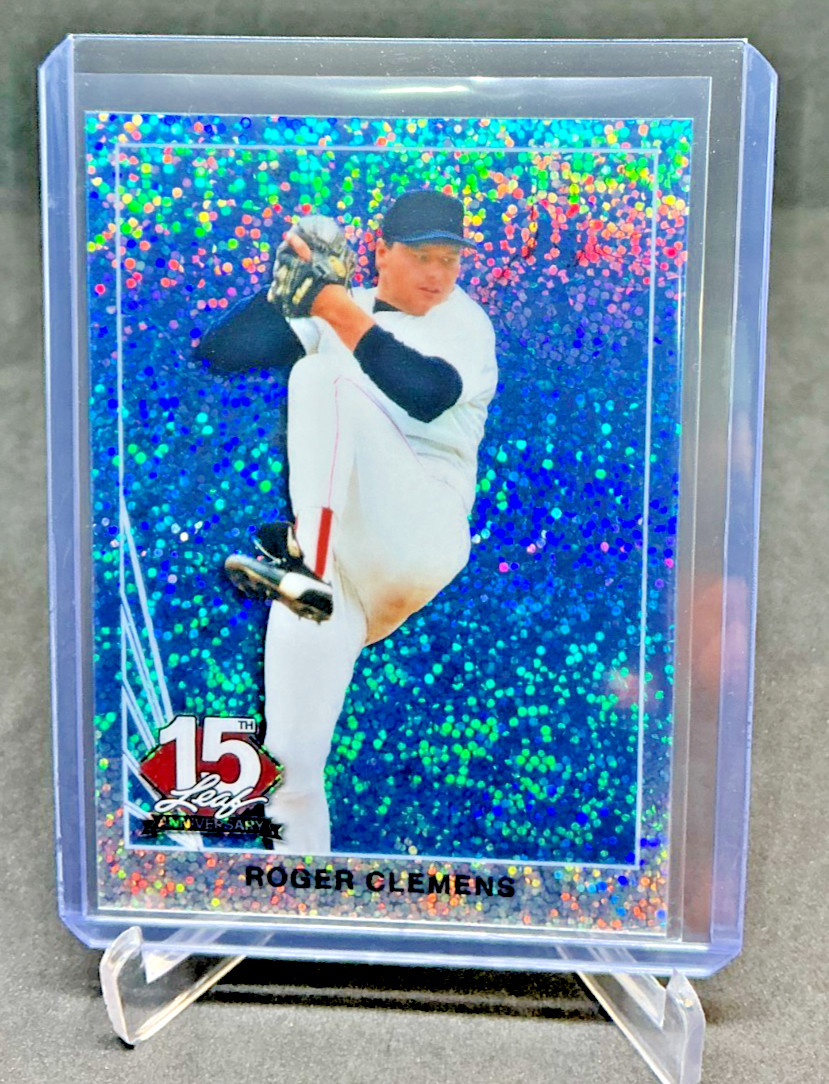 2025 Leaf 15th NSCC National 1990 ROGER CLEMENS Platinum Sparkles 2/5