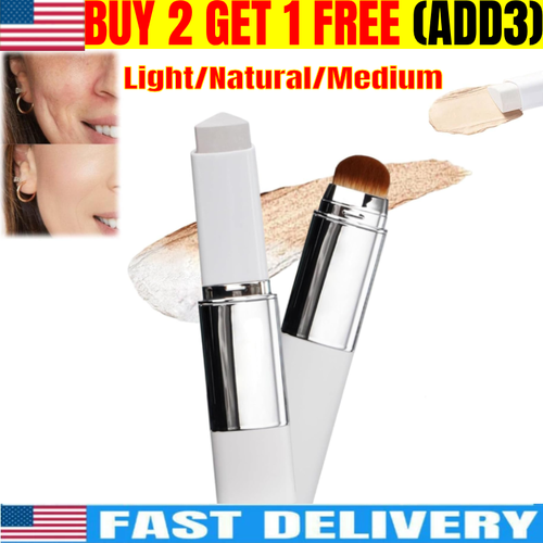 Blanc Cover Cream Stick V White ,Korean Color-Changing Foundation Stick with br