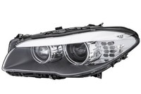 BMW 5Er Scheinwerfer Bi-Xenon LED Links 09-16 Original Hella OEM