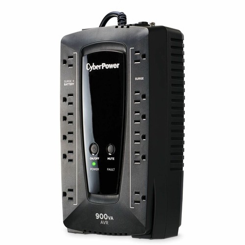 Cyberpower Avr Series Avrg900u 900va 480w Desktop Ups With Avr And Usb - 900 - Picture 3 of 12