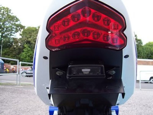 R&G TAIL TIDY COMPATIBLE FOR SUZUKI GSX-R 750 2004 > 2005 BLACK LP0005BK - Picture 4 of 5