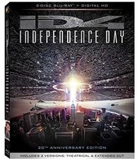 Independence Day (20th Anniversary) [New Blu-ray] Digitally Mastered In HD, Pa