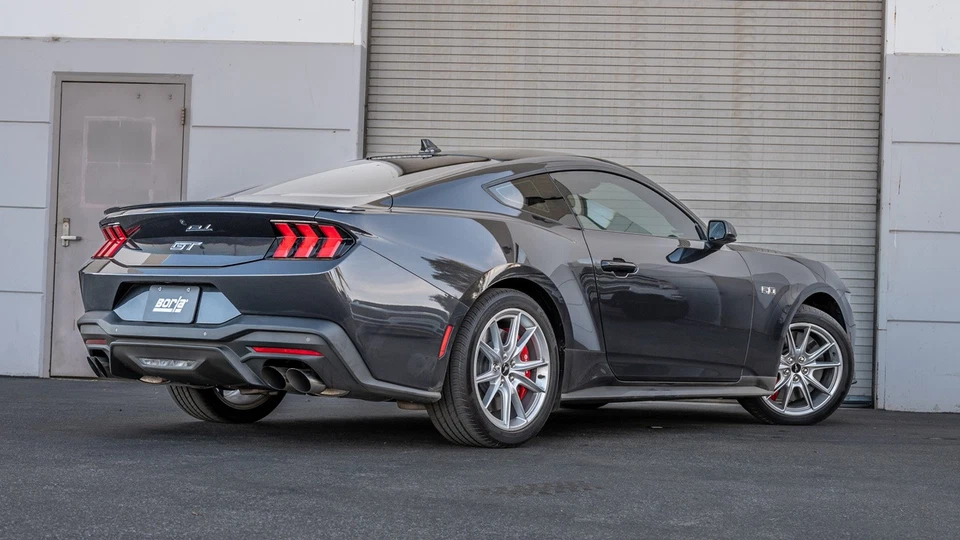 Borla 15-23 Ford Mustang GT H-Pipe 2,75 polegadas ressonador original de fábrica substituição - Imagem 2 de 2