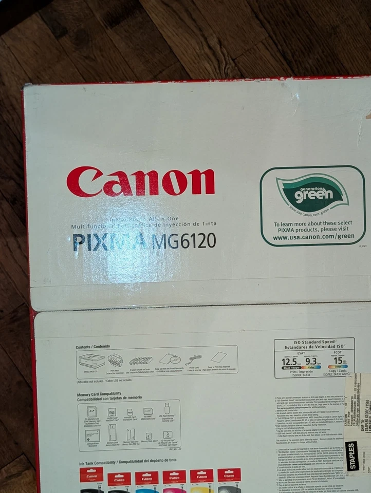 NEW: Canon PIXMA MG6120 All-In-One Inkjet Wireless Printer - Image 4 of 4